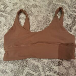 Brand new nude Lululemon sports bra size 10